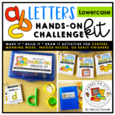 Lowercase Letters Hands-On Challenge Kit | Morning Work | 