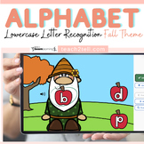 Lowercase Letters of the Alphabet Recognition Fall Activit