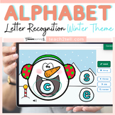 Lowercase Letters of the Alphabet Recognition Winter Activ