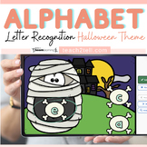 Lowercase Letters of the Alphabet Recognition Halloween Ac