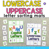 Lowercase and Uppercase Letter Sorting Mats [2 mats includ