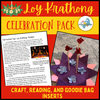Preview of Loy Krathong Loi Krathong Thailand Fall Festival Cultural Celebration Pack