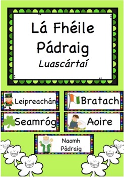 Preview of Luascártaí Lá Fhéile Pádraig