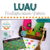 Luau Math Games Multiplication