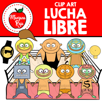 Preview of Lucha Libre Clip Art