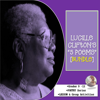 Preview of LUCILLE CLIFTON's "5 Poems" [BUNDLE]