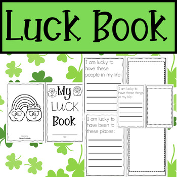 Preview of Luck Book for St. Patrick's Day