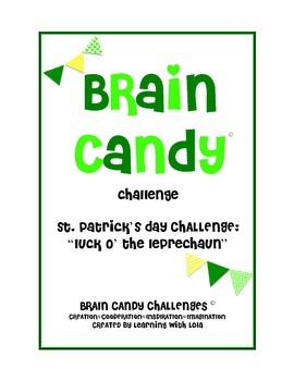 Preview of Brain Candy St. Patrick's Day Challenge