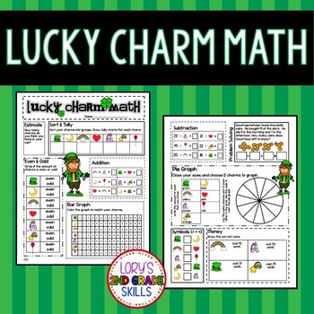 Preview of Lucky Charm Math for St. Patrick's Day