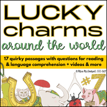 Preview of Lucky Charms Around the World Non-fiction Text & Videos for Comprehension