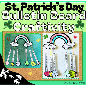 Preview of Lucky Charms Bulletin Board Project! | St. Patrick's Day | K-2