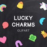 Lucky Charms Clip Art - Marshmallows and Cereal Graphics f