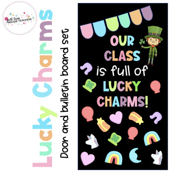 Preview of St. Patrick's Day Door/Bulletin Board Decor Set: Lucky Charms