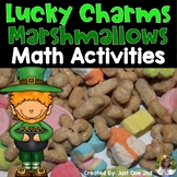 Lucky Charms Marshmallows Math Activities for St. Patrick's Day