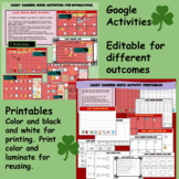 Lucky Charms Math sorting and graphing bundle for printing