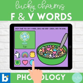 Preview of Lucky Charms Phonology: Stopping F, V BOOM Cards