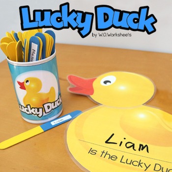 Lucky Duck Classroom Management by WOWorksheets | TPT