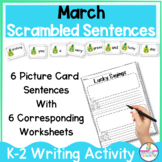 Lucky FUN St. Patrick's Day Sentence Building Writing Cent