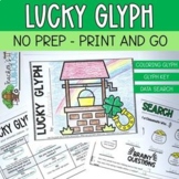 Lucky Glyph - No Prep St. Patrick's Day Activity - March