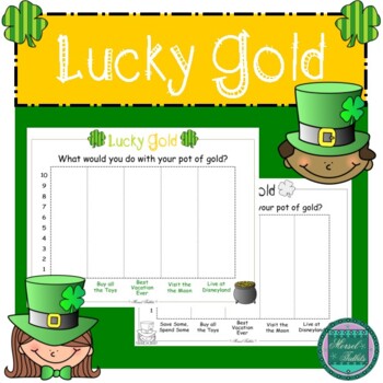 Preview of Lucky Gold- A Graphing Freebie!