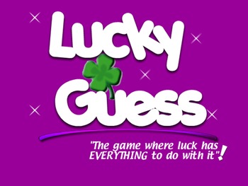Lucky Guess by Ryan O'Donnell Teachers Teachers