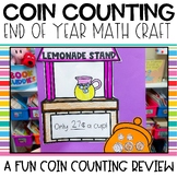 Lucky Lemonade Coin Counting Math Craftivity | Coins Math Craft