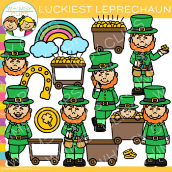 Preview of Saint Patrick's Day Leprechaun Clip Art