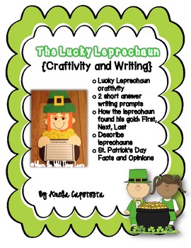 Lucky Leprechaun Literacy Craftivity by Amelia Capotosta | TPT