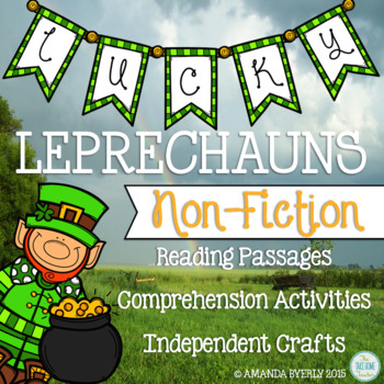 Preview of Lucky Leprechauns St. Patrick's Day Non-Fiction Reading