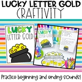 Lucky Letters Craftivity | Beginning and Ending Sounds | S