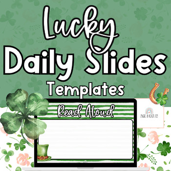 Preview of Lucky | March Daily Google Slides Templates