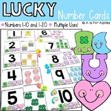 Lucky Marshmallow Number Cards