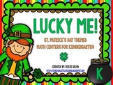 Lucky Me! {St. Patricks' Day Math Centers for Kinder}