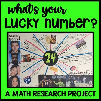 Preview of What’s Your Lucky Number? Math Projects for the End of the Year, Art Activities