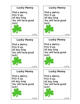 Preview of Lucky Penny