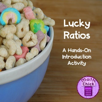 Preview of Lucky Ratios- A Hands-On Introduction to Ratios TEKS 6.4B 6.4E RATIOS ONLY