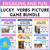 Lucky Verbs High Engagement Practice Games BUNDLE