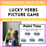 Lucky Verbs Practice Game High Engagement Review Vol 4