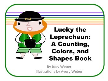 Preview of St. Patrick's Day Numbers, Colors, and Shapes Book