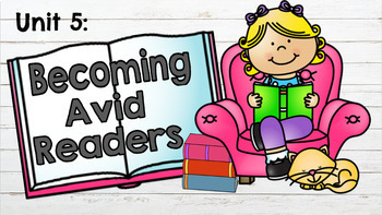 Preview of Lucy Calkin's 'Becoming Avid Readers' Entire NEW UNIT 5 Slide Presentation