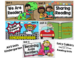 Lucy Calkin's NEW Kindergarten FIVE Reading Units of Study