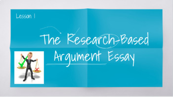 Preview of Lucy Calkins Argument and Advocacy Writing Unit Grade 5 Google Slides 