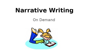 Preview of Lucy Calkins On Demand Narrative Writing