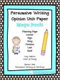 Lucy Calkins Units of Study - Persuasive Writing, Opinion 