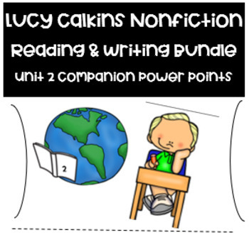 Preview of PowerPoint Lessons Reading and Writing:  Nonfiction Units BUNDLE
