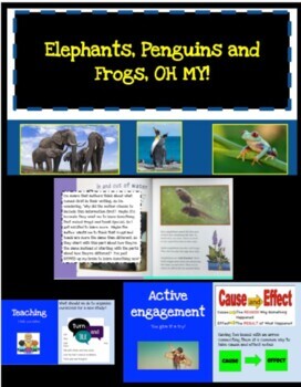 Preview of Lucy Calkins Research Clubs, Elephants, Penguins, and Frogs, Oh My!