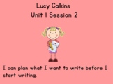 Lucy Calkins: Small Moments Unit 1 Lesson 2