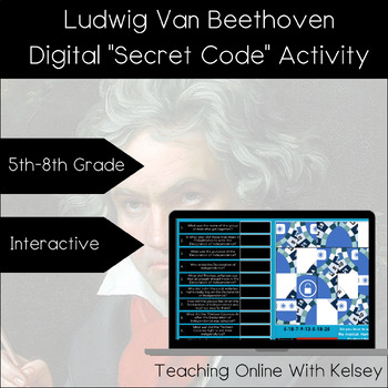 Preview of Ludwig Van Beethoven, Digital Activity, Music Substitute Activities