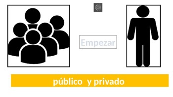 Preview of Lugares Públicos y Privados