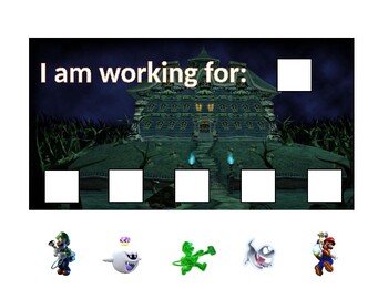 Preview of Luigi's Mansion Token Board